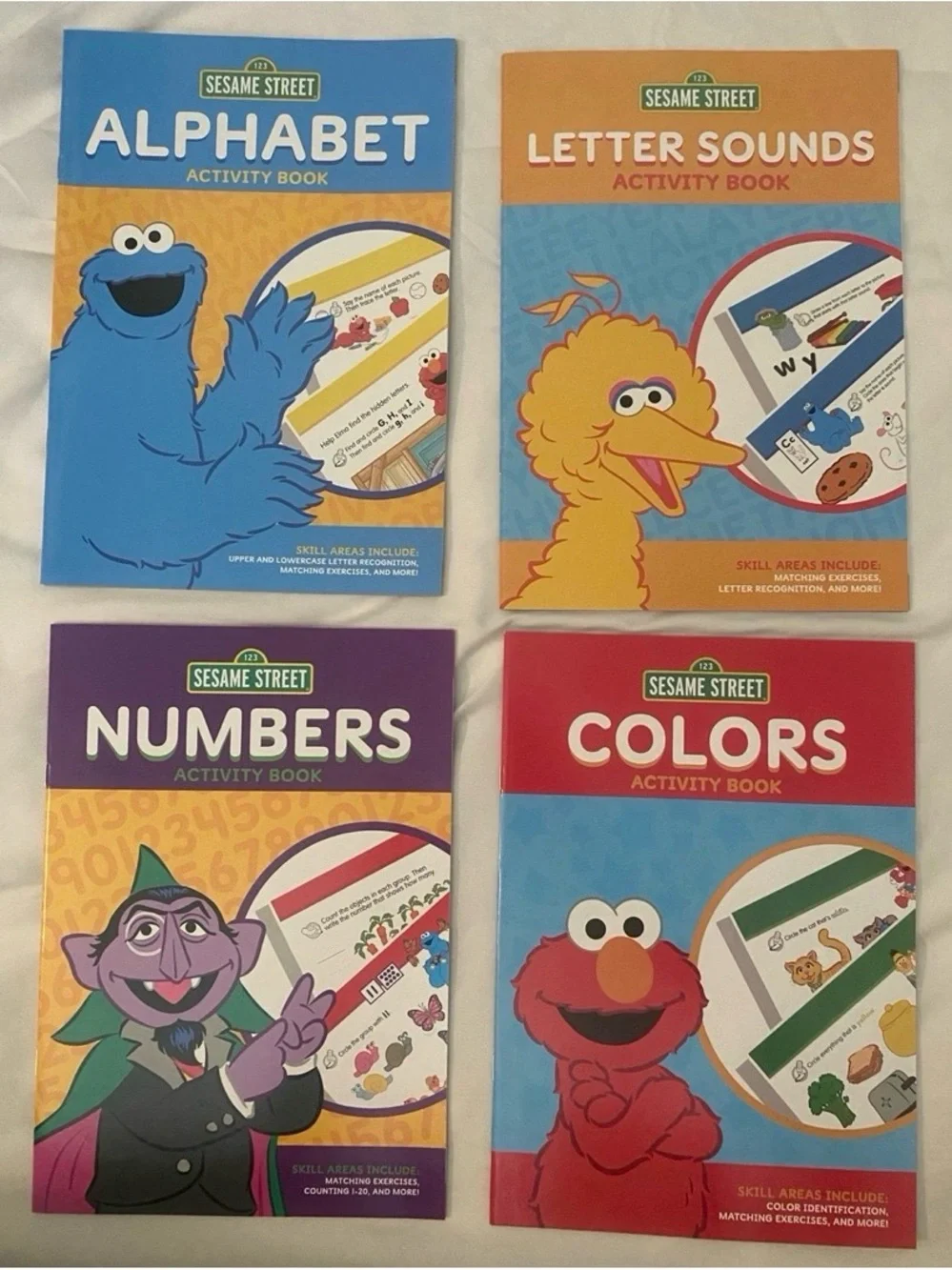 Sesame Street Activity Books